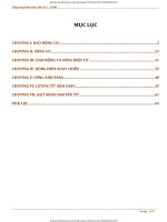 Tổng hợp kiến thức Vật Lí 12