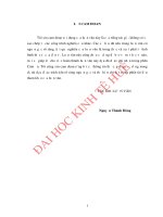 QUẢN TRỊ tín DỤNG CHO VAY tại NGÂN HÀNG hợp tác xã VIỆT NAM   CHI NHÁNH THANH hóa 