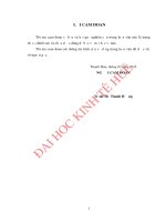 Hoàn thiện công tác quản lý thu thuế đối với doanh nghiệp vừa và nhỏ tại chi cục thuế thành phố thanh hóa 