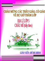Bài 26. Châu Mĩ (tiếp theo)