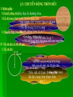 Bài 5. Chuyển động tròn đều