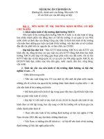 Đường lối, chính sách của đảng, nhà nước VN 