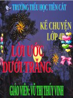Tuần 7. Lời ước dưới trăng