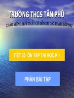 Bài 24. Ôn tập học kì 1