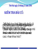 Tuần 17. Rất nhiều mặt trăng (tiếp theo)