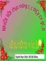 Viết các số đo độ dài dưới dạng số thập phân