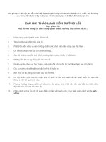 CÂU hỏi THẢO LUẬN môn ĐƯỜNG lối 