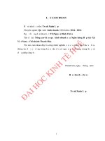 Nâng cao hiệu quả kinh doanh của ngân hàng hợp tác xã việt nam – chi nhánh thanh hóa 