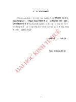Phát triển dịch vụ ngân hàng bán lẻ tại ngân hàng TMCP đầu tư và phát triển việt nam – chi nhánh bỉm sơn 