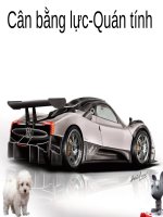 Bài 5. Sự cân bằng lực - Quán tính