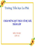 Chương VI. Bài 1. Tiếp tục với câu lệnh lặp