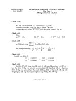 đề thi học sing giỏi toán 6