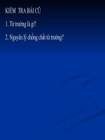 Bài 21. Từ trường của dòng điện chạy trong các dây dẫn có hình dạng đặc biệt