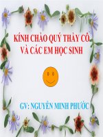 Bài 11. Phân bón hoá hoc