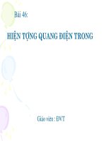 Bài 46. Hiện tượng quang điện trong. Quang điện trở và pin quang điện