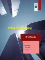 thuyết trình môn tâm lý học quản lý doanh nhân phạm nhật vượng 