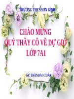 Bài 13. Môi trường truyền âm