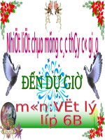 Bài 27. Sự bay hơi và sự ngưng tụ (tiếp theo)