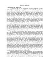 ĐỀ ÁN TỐT NGHIỆP CCLLCT PHÒNG NGỪA ĐIỂM NÓNG  CT - XH ĐĂK NÔNG  K42G