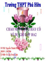 Bài 38. Sự chuyển thể của các chất