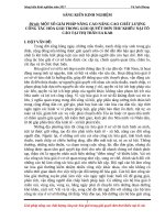 MỘT số GIẢI PHÁP NÂNG CAO NÂNG CAO CHẤT LƯỢNG CÔNG tác hòa GIẢI TRONG GIẢI QUYẾT đơn THƯ KHIẾU nại tố cáo tại THỊ TRẤN EA KAR