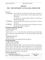 Giáo án sinh 7   quyển 1 15 16 