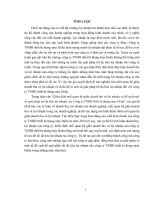 Khóa luận tốt nghiệp ngành kinh tế Kiểm định doanh thu lợi nhuận