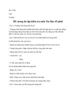 đề kiểm tra 45 phút tin học 7