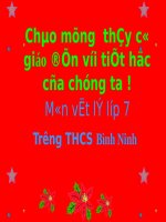 Bài 23. Tác dụng từ, tác dụng hoá học và tác dụng sinh lí của dòng điện