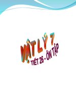 Bài 30. Tổng kết chương 3: Điện học