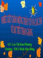 Bài 19. Sự nở vì nhiệt của chất lỏng