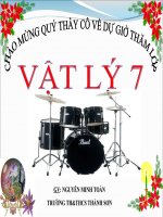 Bài 10. Nguồn âm