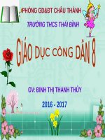 Bai 9 gop phan xay dung nep song van hoa o cong dong dan cu