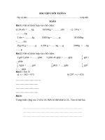 Bài tập cuối tuần 6