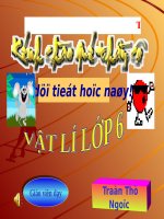 Bài 27. Sự bay hơi và sự ngưng tụ (tiếp theo)