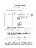 skkn đổi mới hình thức tổ chức hoạt động học môn lịch sử ở trường THCS huyện nho quan 