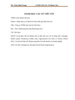 Xây dựng chiến lược Marketing - Mix giới thiệu sản phẩm Saigon Special