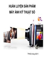 CÁCH SỬ DỤNG MÁY ẢNH KĨ THUẬT SỐ