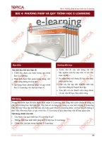 PHƯƠNG PHÁP VÀ QUY TRÌNH HỌC E-LEARNING
