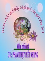 Tuần 17. Nghe-viết: Âm thanh thành phố