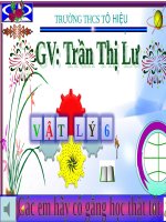 Bài 25. Sự nóng chảy và sự đông đặc (tiếp theo)