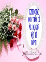 Bài 11. Độ cao của âm