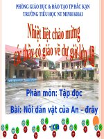 Tuần 6. Nỗi dằn vặt của An-đrây-ca