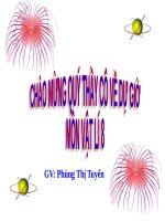 Bài 20. Sự nở vì nhiệt của chất khí