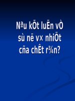 Bài 21. Một số ứng dụng của sự nở vì nhiệt