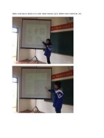 skkn HÌNH ẢNH HOẠT ĐỘNG của học SINH TRONG QUÁ TRÌNH THỰC HIỆN dự án 