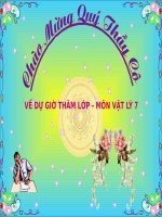 Bài 26. Hiệu điện thế giữa hai đầu dụng cụ dùng điện