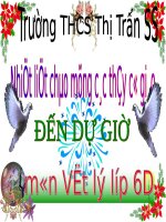 Bài 27. Sự bay hơi và sự ngưng tụ (tiếp theo)