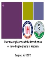 Pharmacovigilance and the introduction of new drug regimens in vietnam 