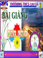 Bài 16. Tổng kết chương 2: Âm học